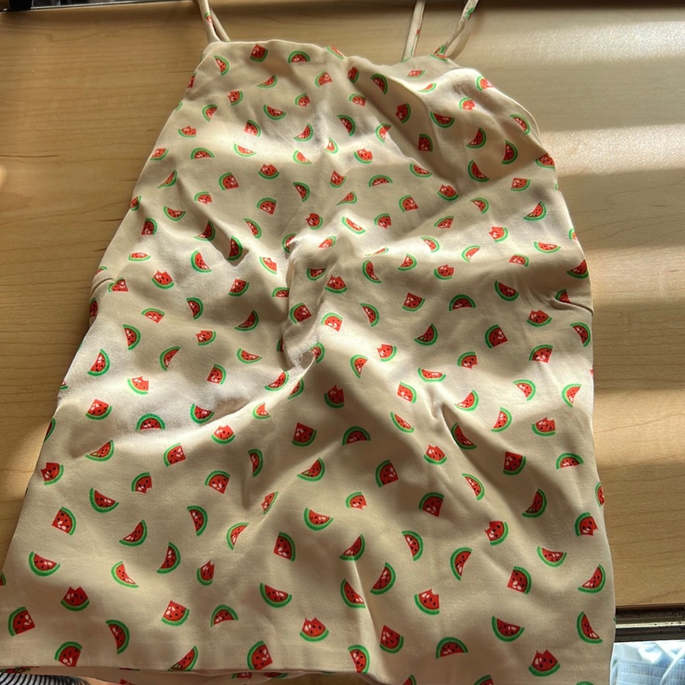 NW zara watermelon printed tank top